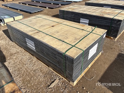 Quantity of (100) 2025 3.ft 6 in x 7 ft 6 Gauge Wire Mesh (Unused)