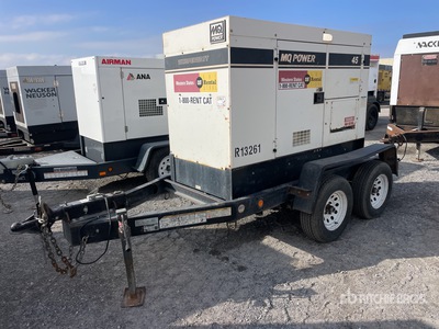 2014 Multiquip 45 kVA Mobile Zestaw prądotwórczy