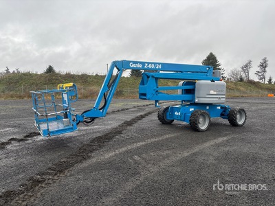 2011 Genie Z-60 4WD Diesel ブームリフト