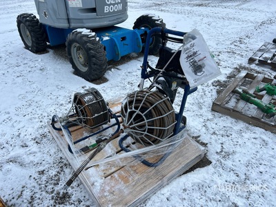 2023 Electric Eel Model R 100 ft Sewer Snake