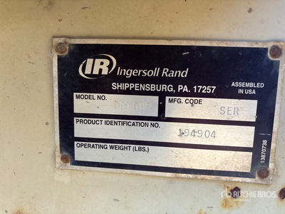 2007 Ingersoll Rand DD90HF Double Drum Roller