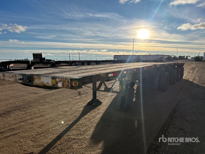 2012 Manac 48 ft Quad/A Remolque caja abierta