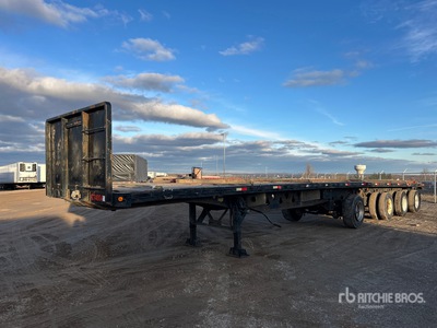 2012 Manac 48 ft Quad/A Remolque caja abierta