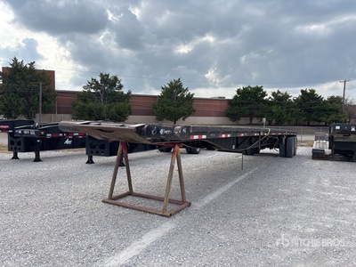 2009 Wade 45 ft T/A Flatbed Trailer