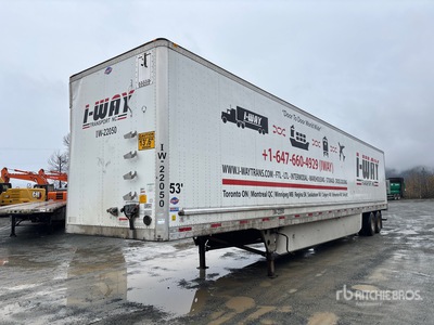 2021 Utility 53 ft x 102 in T/A Remorque fourgon