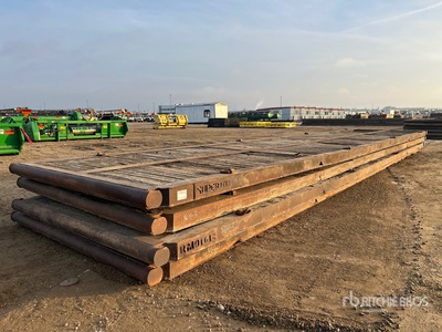 Quantity of (4) 8 ft x 40 ft Rig Mats