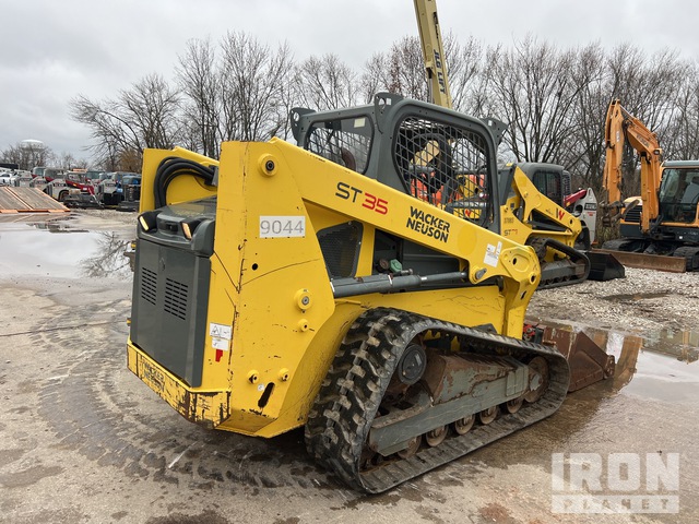 MINI CARGADOR SOBRE ORUGAS 2015 WACKER NEUSON ST35