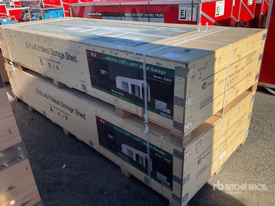KJ K0020 Metal Garage 23FT X 40FT (Unused)
