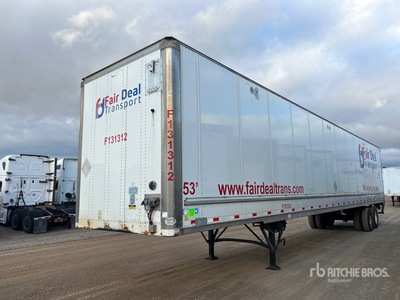 2018 Stoughton ZGPVW-535T-S-C-AR 53 ft x 102 in T/A Van Trailer