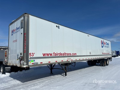 2018 Stoughton ZGPVW535T-S-C-AR 53 ft x 102 in T/A Van Trailer