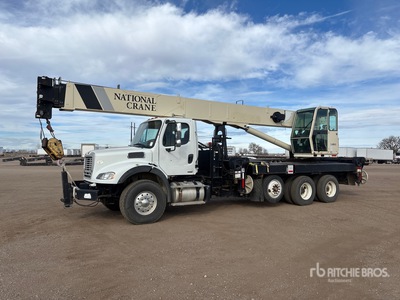 National 1400A Straight Boom on 2011 Freightliner M2 8x4 Camión Grúa