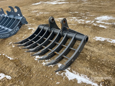 64 in Excavator Rake