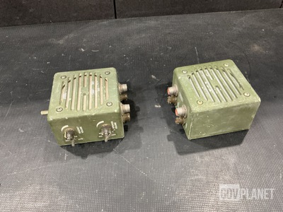 (2) Harris 10181-5180-01 Speakers