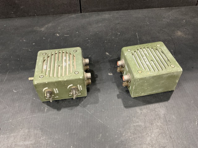 (2) Harris 10181-5180-01 Speakers