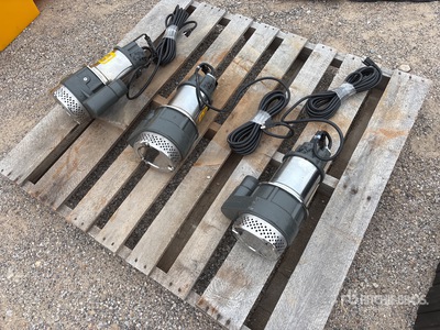 Quantity of (3) Mustang MP4800 Pompe à eau submersible électrique (Unused)