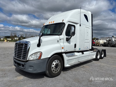 2012 Freightliner Cascadia 125 6x4 T/A Sleeper Truck Tractor