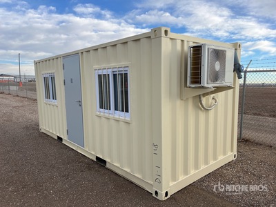 17 ft 6 in x 7 ft 2 in Skid-Mounted Container Home (Unused)