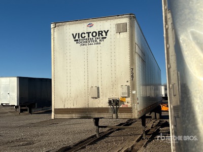 2008 Utility VS2DX 53 ft x 102 in T/A Van Trailer