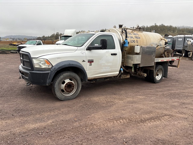 2012 Progress Tank VTA54-1250 on 2012 Ram 5500 4x2 Sewer Cleaner Truck