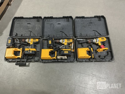 (11) Dewalt Cordless Drills