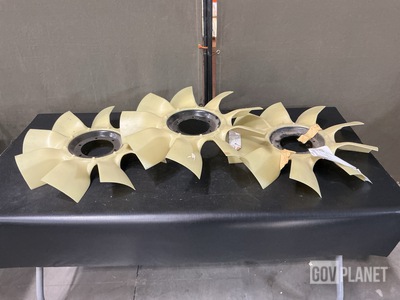 (3) BAE Systems R0041413 Cooling Fan Impellers