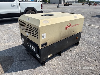 2009 Doosan P90BWIR 90 cfm Skid-Mounted Air Compressor