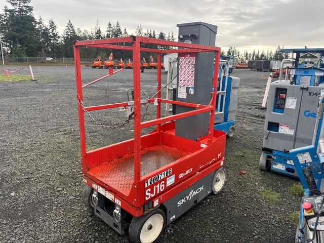 2018 Skyjack SJ16 Electric Vertical Mast Lift