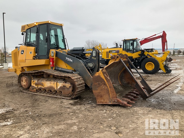 CARGADOR SOBRE ORUGAS 2015 JOHN DEERE 755K