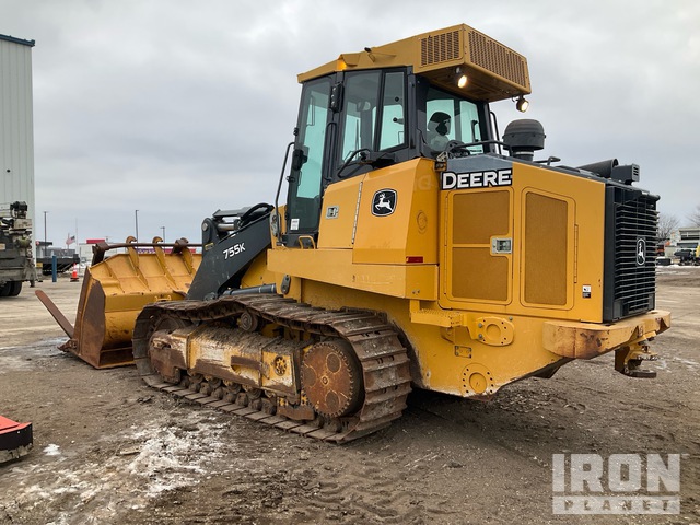 CARGADOR SOBRE ORUGAS 2015 JOHN DEERE 755K