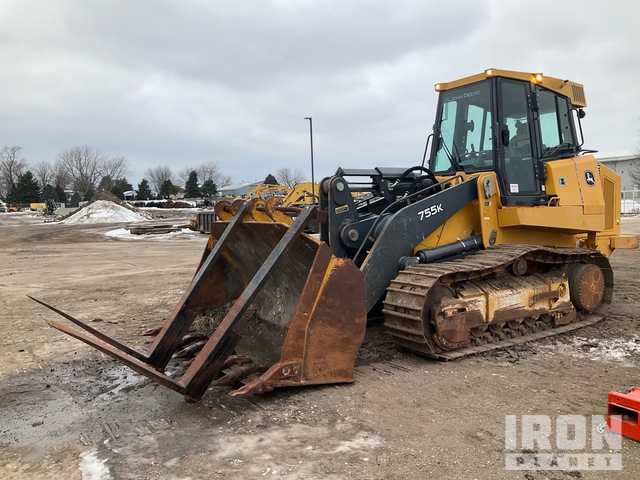 CARGADOR SOBRE ORUGAS 2015 JOHN DEERE 755K