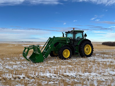 2020 John Deere 6175R Tracteur agricole 4WD
