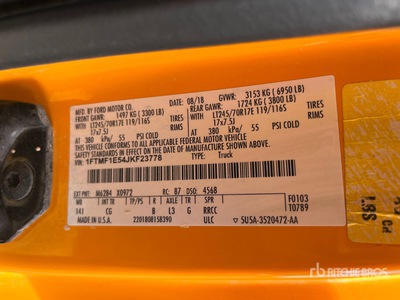 2018 Ford F-150 4x4 Pickup