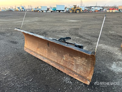 96 in 2 Way Snow Plow - Fits Skid Steer Loader