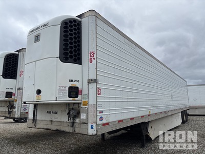 2013 Utility VS2RA 53 ft x 102 in T/A Refrigerated Trailer