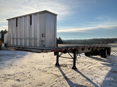 2011 MAC 48 ft T/A Spread Axle Flatbed Trailer