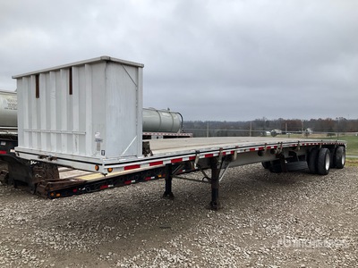 2011 MAC 48 ft T/A Spread Axle Remolque caja abierta