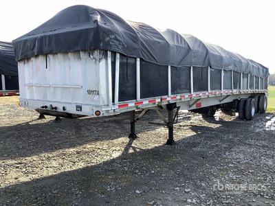 2005 Reitnouer 40000 lb 48 ft T/A Spread Axle Flatbed Trailer