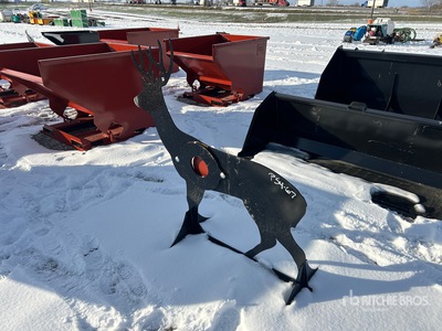 2025 Kit Containers AR500ATDEER Steel Shooting Target その他 - 店舗 & 倉庫 (Unused)