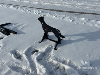 2025 Kit Containers AR500ATCOYOTE Steel Shooting Target その他 - 店舗 & 倉庫 (Unused)