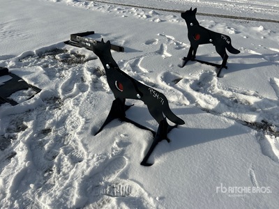 2025 Kit Containers AR500ATCOYOTE Steel Shooting Target その他 - 店舗 & 倉庫 (Unused)