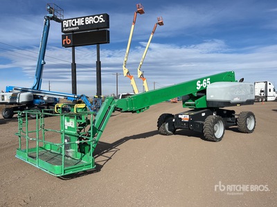 2018 Genie S-65 4WD Diesel Telescopische hoogwerker