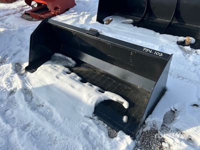 2025 Kit Containers QT-SNB-84 84 in Skid Steer Bucket (Unused)