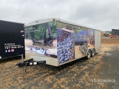 2001 Horton Hauler 20 ft T/A Utility Trailer