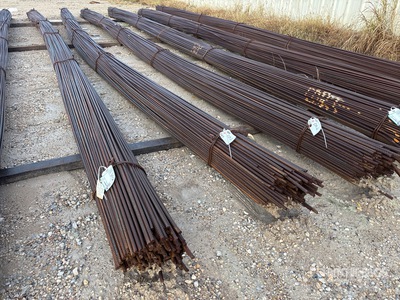 Quantity of (3) Bundles Of Rebar DA- 706 G60 C2 1/2 in x 30 ft