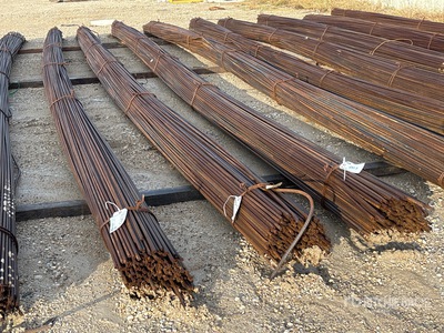 Quantity of (3) Bundles Of Rebar DA- 706 G60 C2 1/2 in x 30 ft