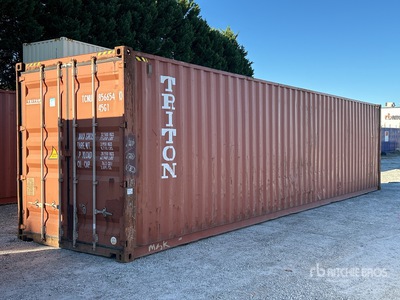 2008 40 ft High Cube Storage Container