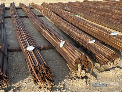 Quantity of (3) Bundles of DA- 706 G60 C2 1/2 in x 30 ft Rebar
