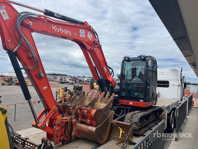Kubota KX080-3S Tracked Excavator