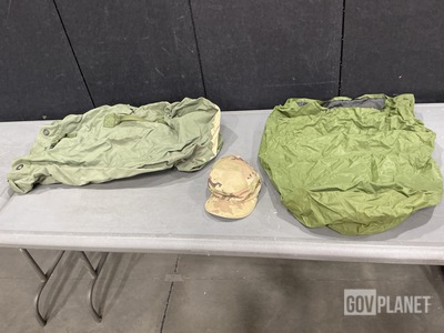 (278) Patrol Caps, (12) Clothing Bags, (53) Duffel Bags & Assorted Items