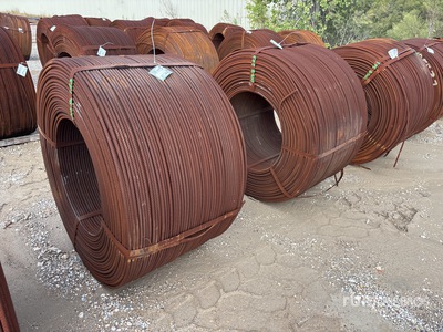 Quantity of (3) Bundles of 1/2 in Spool Coiled Rebar DA- 706 G60 C2